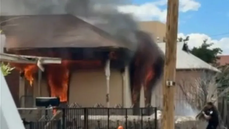 Crews extinguish house fire in El Paso's Segundo Barrio