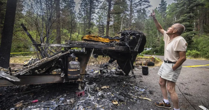 'Everybody's on edge': Wildfires, red flag weather stir worries for forest users