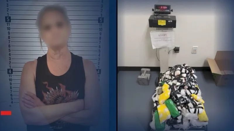 New Mexico woman arrested after $500K worth of meth found at El Paso border bridge