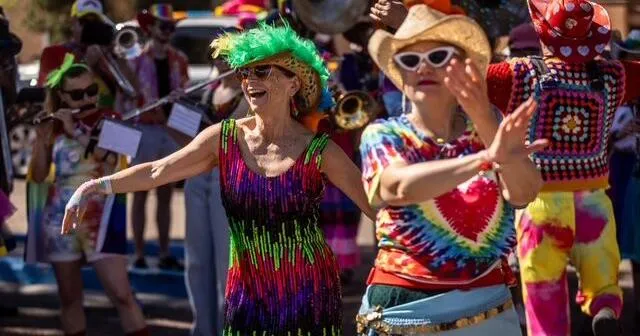 'We're not going to hide': Santa Fe Plaza fills with joyful Pride