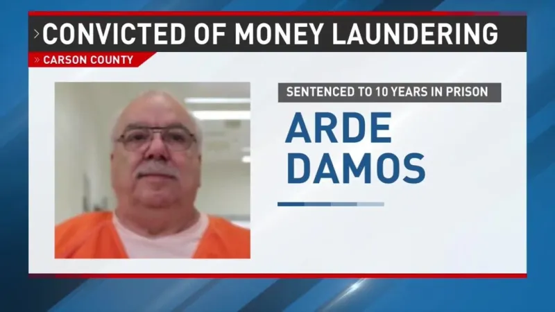 Carson County jury finds man guilty of money laundering after traffic stop finds 120k