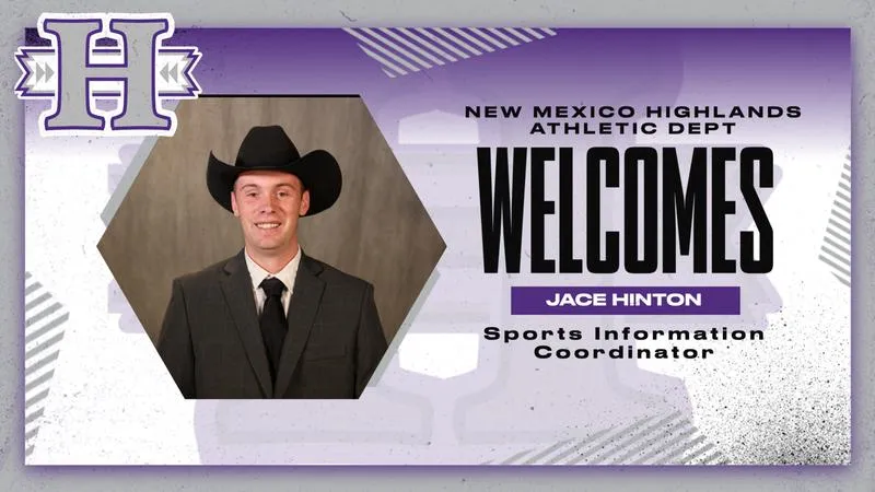 NMHU Athletics Names Jace Hinton Sports Information Coordinator