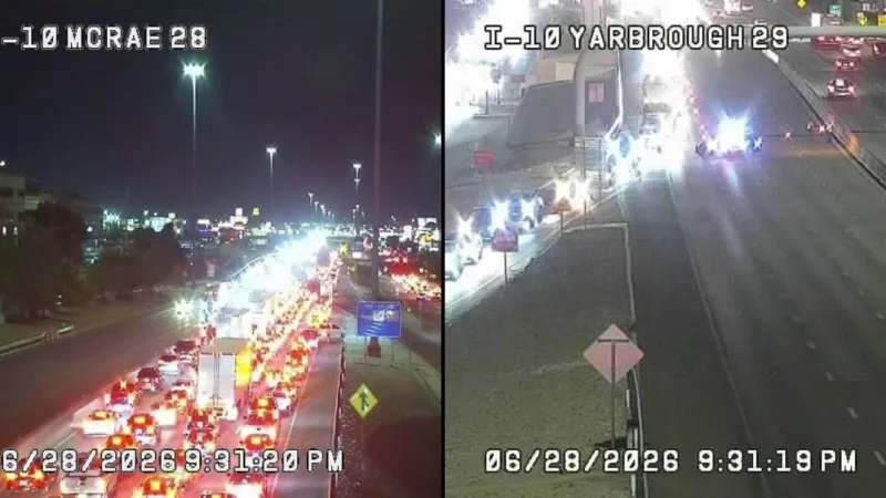 Motorcyclist dies after I-10 crash; El Paso suspects believe hit-and-run, seek tips