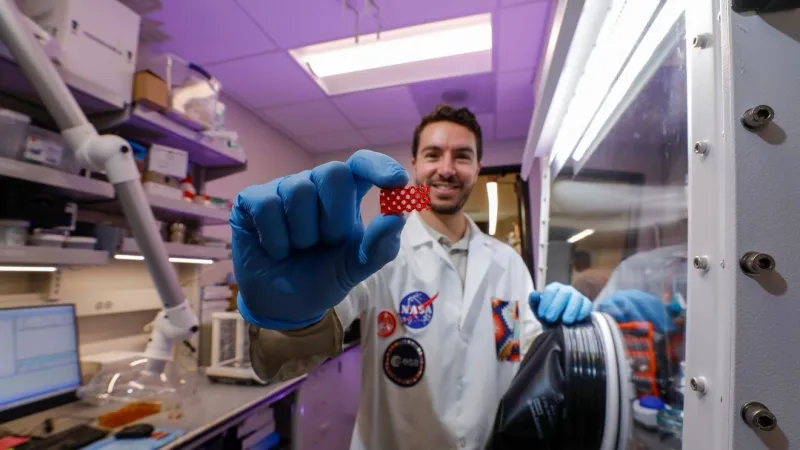 UTEP team 3D-prints gel battery electrolyte, allowing batteries to fit devices better