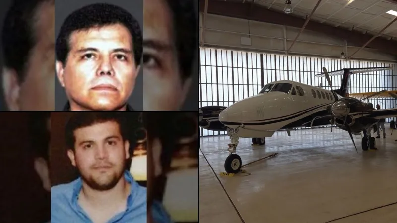 Narco history: plane used in arrest of two Mexican drug lords on display in Santa Teresa