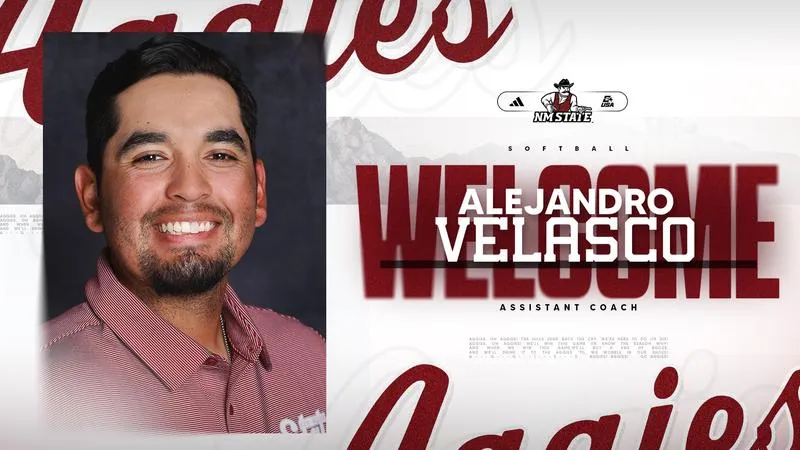 NM State Softball Elevates Alejandro Velasco to Assistant Coach