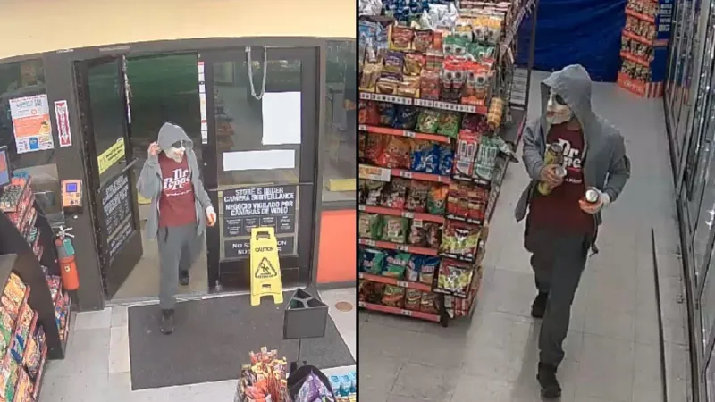 Police seek clown-masked 'Twisted Tea' thief that hit east El Paso store 3 times in 1 week