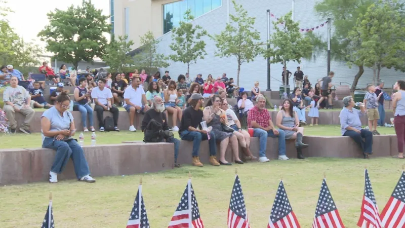 PHOTOS: Free Independence Day celebration at Cleveland Square Park in Downtown El Paso