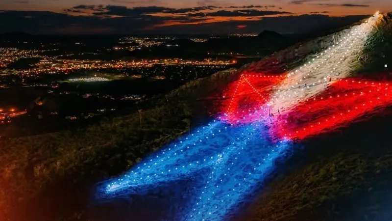 El Paso's Star on the Mountain to glow red, white and blue for July 4