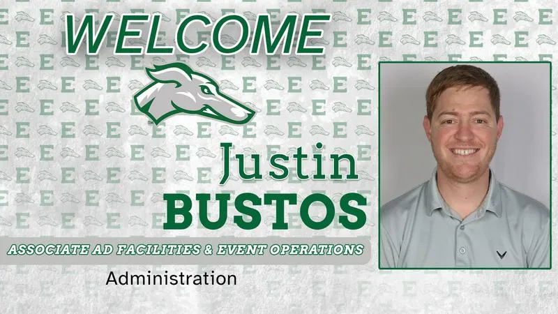 Justin Bustos promoted to Associate Athletic Director for Facilities and Event Operations