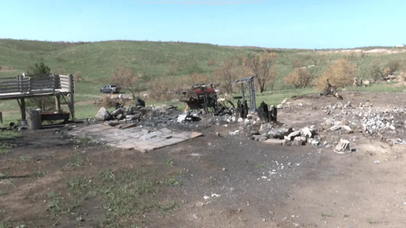 Donor helps retired veteran rebuild after landfill fire destroys 52 homes