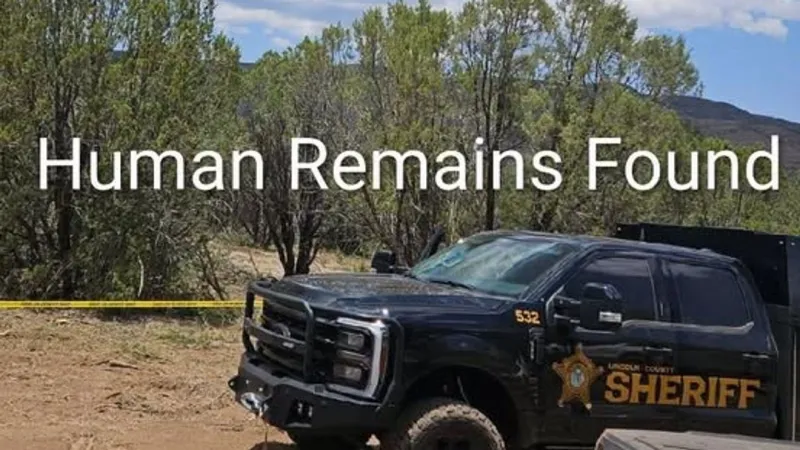 Lincoln County Sheriff's Office investigates remains found in Ruidoso Downs