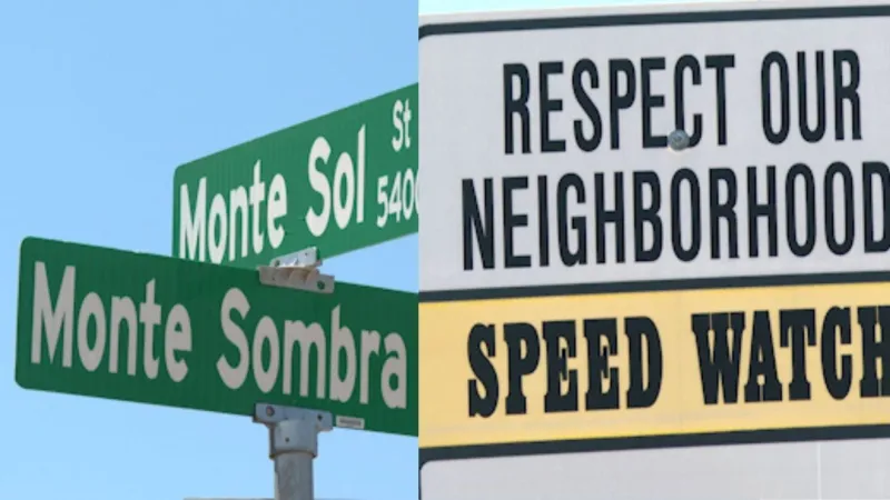East Mesa residents say speeding on Monte Sombra has made their street feel unsafe