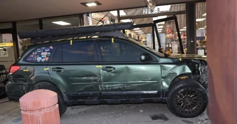 Santa Fe police: Man broke into one video game store, rammed second with SUV
