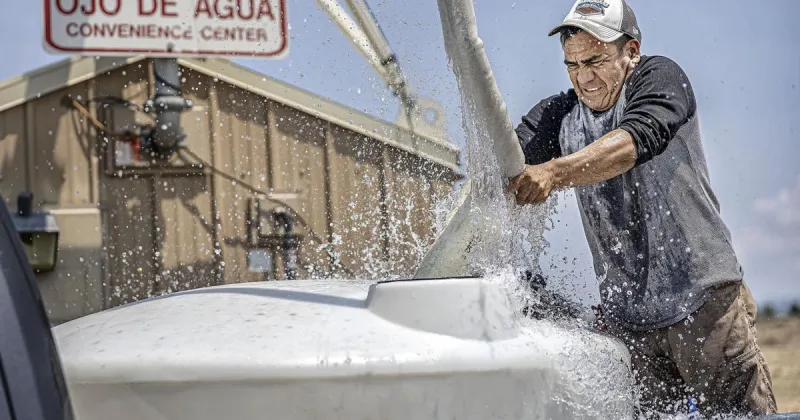 Pressure's on: Bulk water hauling for residential uses on the rise in Santa Fe County