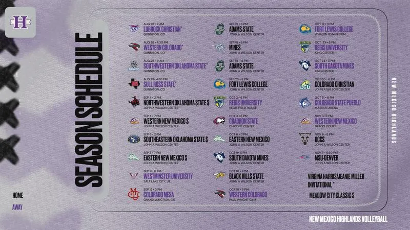 Cowgirls Volleyball Announce 2026 Schedule