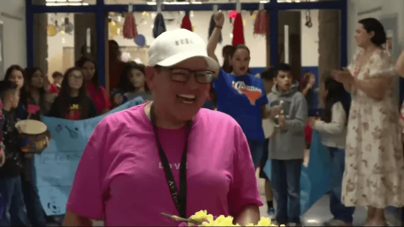 School Spotlight: Damian Elementary P.E. teacher named Canutillo ISD teacher of the year