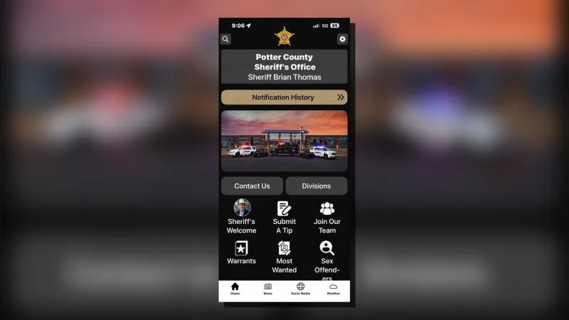 Potter County Sheriff's Office getting an app, mugshots will now be available online