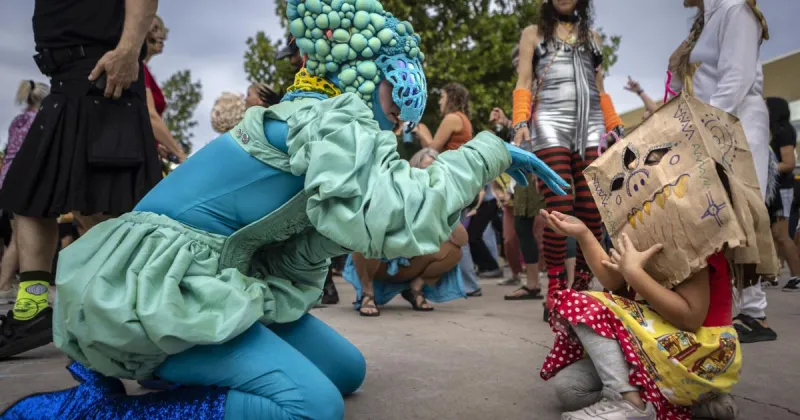 Santa Fe Railyard host Meow Wolf's Monster Battle