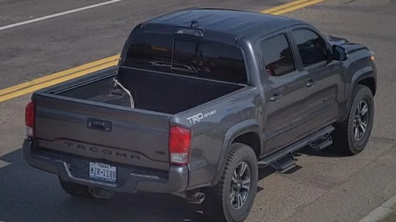 Crime Stoppers offers reward for information about stolen Toyota Tacoma