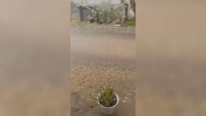 Canutillo family still cleaning up after floods leave sinkholes and damage near Selva Dr.