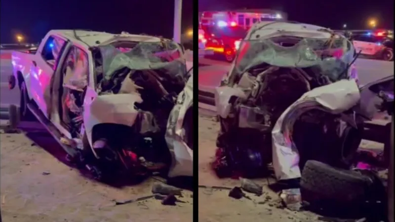 Authorities confirm two killed in Tuesday night crash on Loop 375 in East El Paso