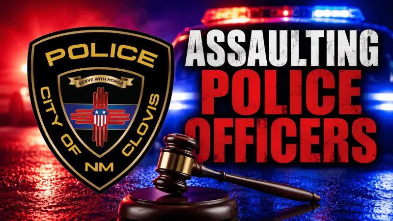 Two Clovis men sentenced to prison for assaulting police officers