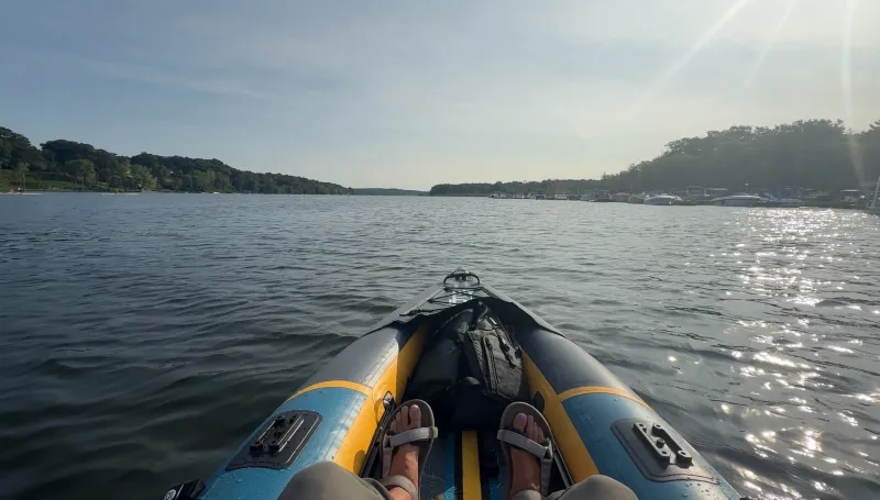 I Took Bote's New Kayak Fishing and Forgot It Was Inflatable