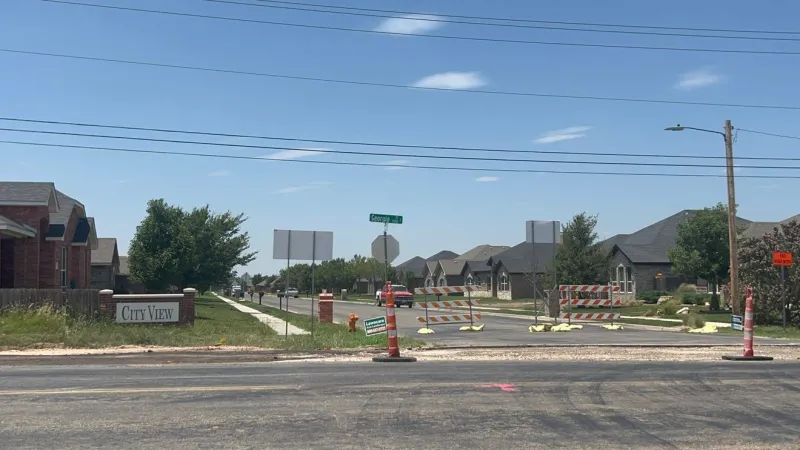 Georgia St. reconstruction project forces closure of 2 entrances to City View neighborhood