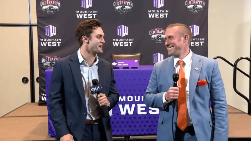 Mountain West Media Days: UTEP head coach Scotty Walden