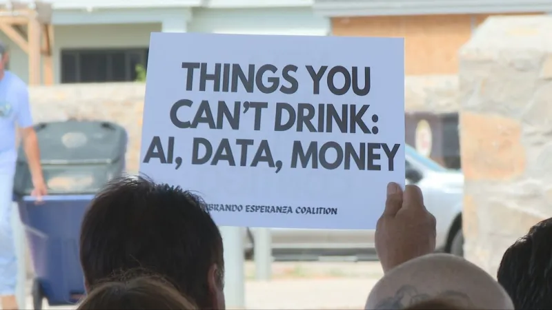 Residents protest Meta AI data center, voice neighborhood concerns