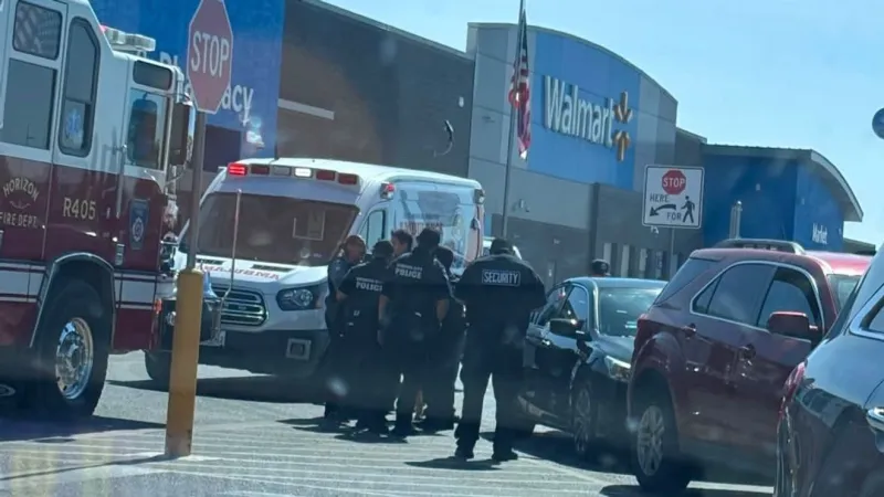 Walmart worker spots toddler alone in running car, alerts off-duty Socorro officer