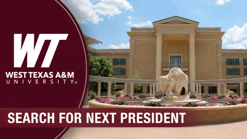 Search committee named to find next West Texas A&M University president