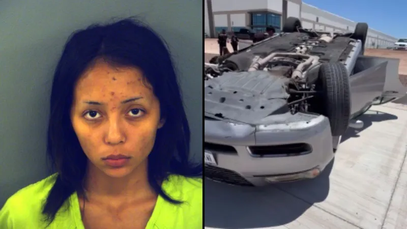 Teen arrested after losing control doing 'donuts' and wrecking car in Far East El Paso