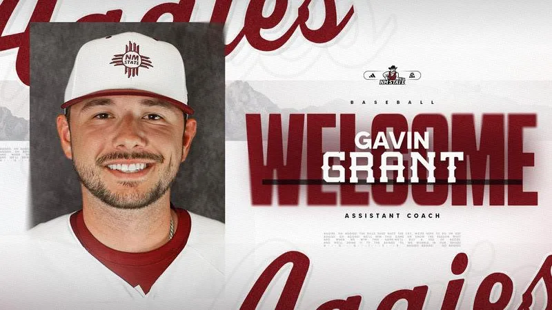 Baseball Welcomes Assistant Coach Gavin Grant to Coaching Staff