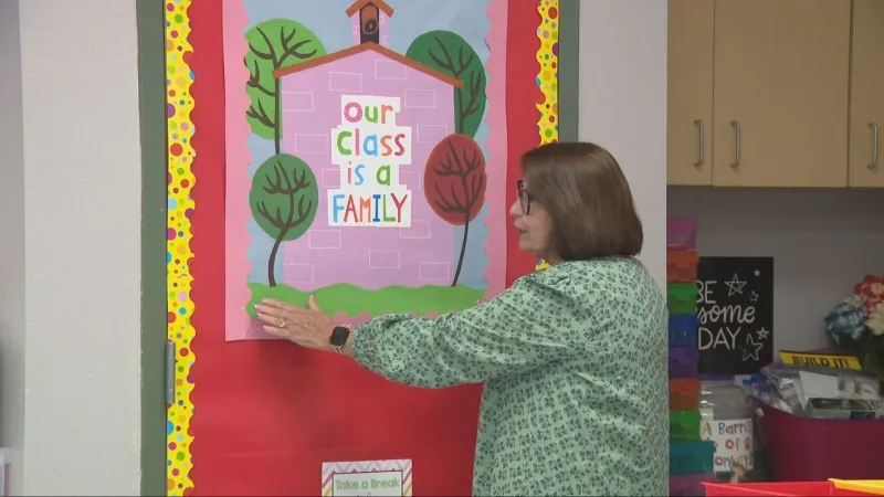 Loma Terrace first-graders benefit as Carol Love marks 50 years in the classroom