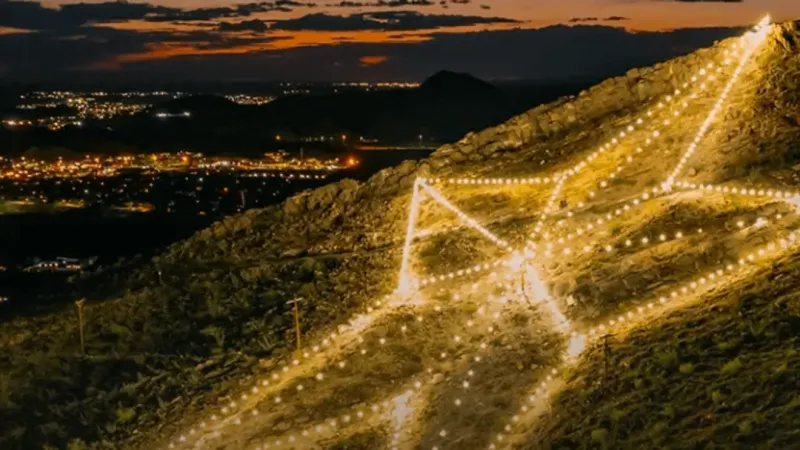 Star on the Mountain to flash 23 times to honor victims of Aug. 3 shooting