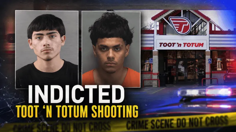 Two teens indicted in gang-related shooting at Toot'n Totum that injured bystander