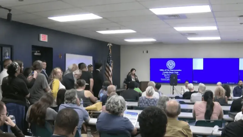 Meta data center town hall turns tense as residents press water, power officials