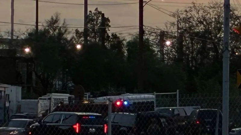 Heavy law enforcement presence in South Central El Paso