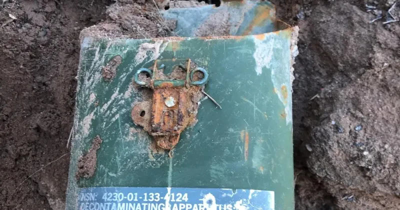 Environment Department: No contamination from old decontamination gear found near Dixon