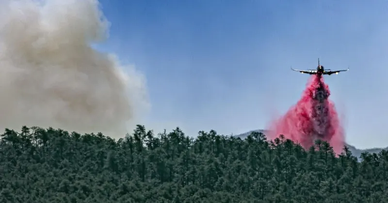 Frijoles Fire spreads to 500 acres; helicopters, firefighters continue work