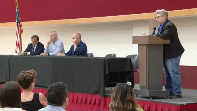 Residents press Doa Ana senators for answers on Project Jupiter at Las Cruces session