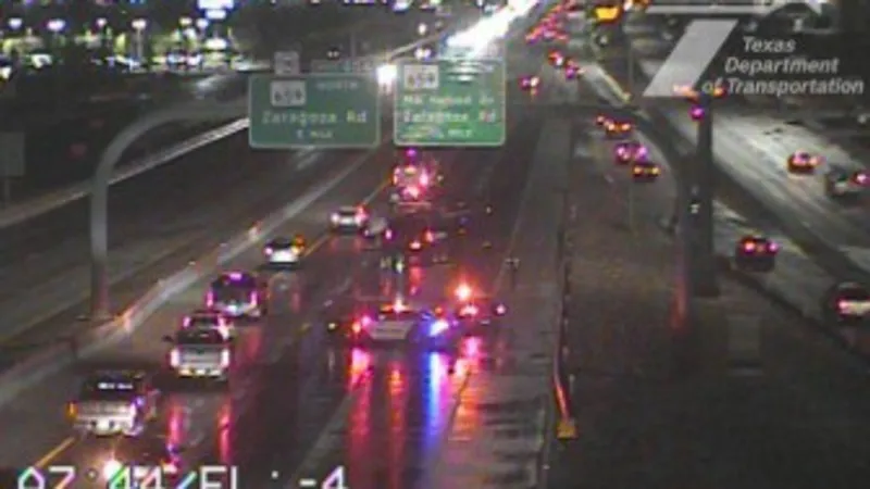 Crash on Loop 375 and Vista del Sol