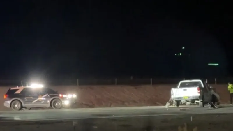 Eastbound lanes on I-10 near Vado closed due to crash