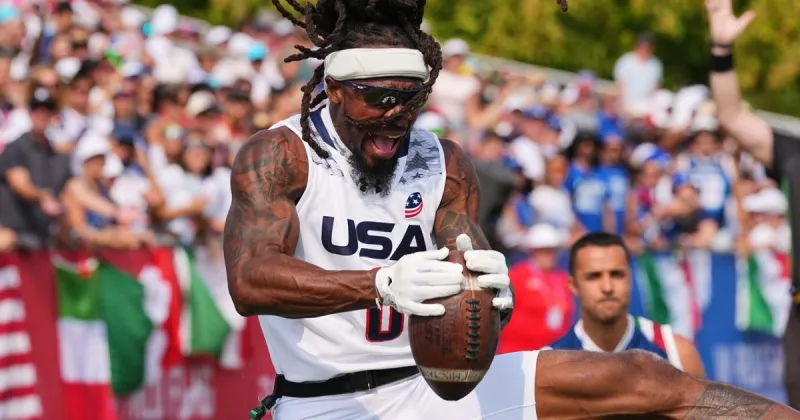 U.S. men and Canada women win flag football world titles as spots earned for the Los Angeles Olympics