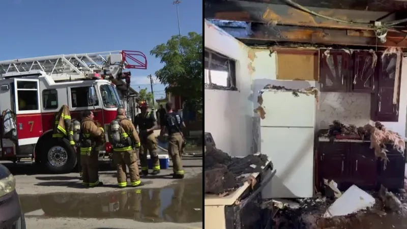 One person suffers serious injuries after a fire in Central El Paso