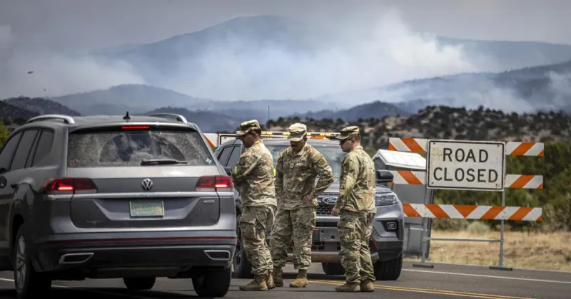 Frijoles Fire grows to over 11,000 acres, gaining on the eastern flank