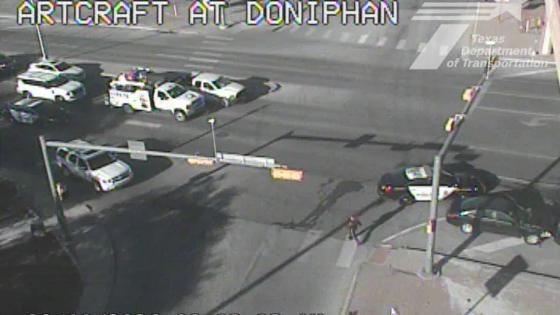 Crash at Artcraft Road East and Doniphan Drive shuts multiple lanes near underpass