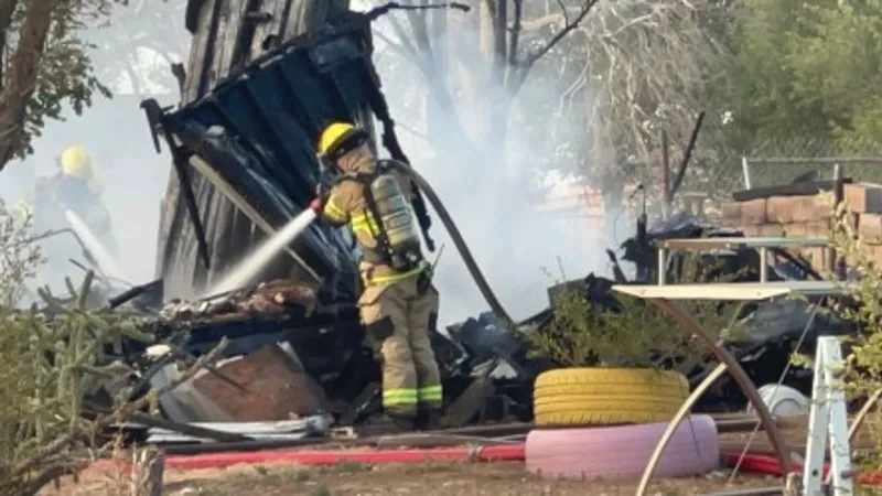 2 dogs killed, 1 injured in North Amarillo house fire